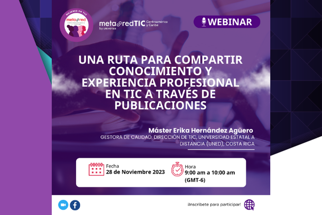 Una ruta para compartir conocimiento y experiencia profesional en TIC a través de publicaciones.