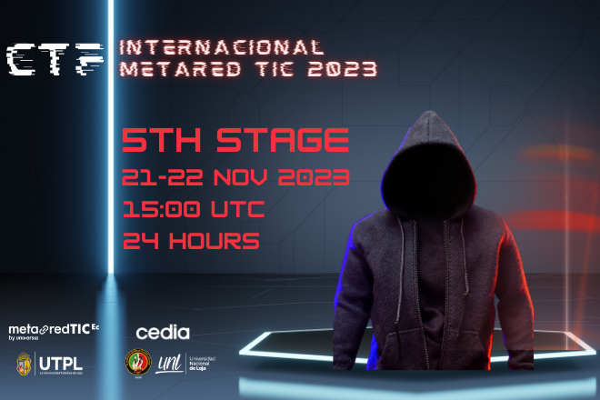 CTF METARED TIC 2023 - 5ª ETAPA ECUADOR