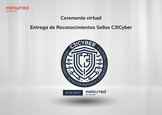 noticia-Ceremonia virtual de entrega de Reconocimientos Sellos C3!Cyber - 1